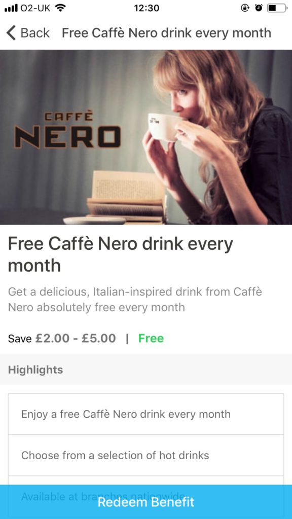 Cafe Nero Perkbox