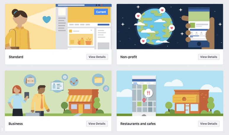 Facebook Page Templates