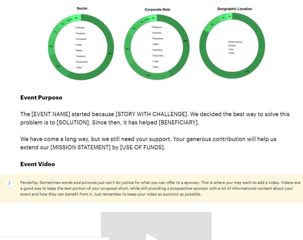 Sponsorship Proposal Template