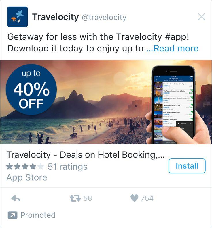 Promoted App Tweet