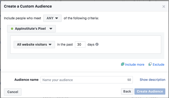 Create a Custom Audience