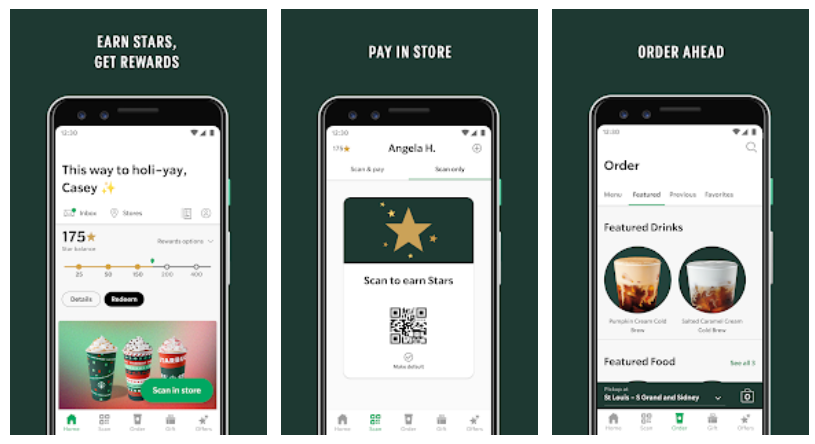 Starbucks app