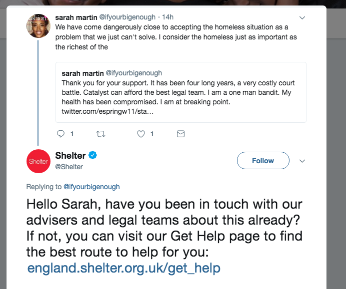 Shelter Tweet 3