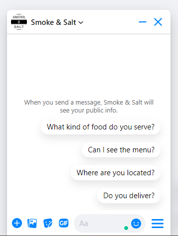 smoke and salt messenger